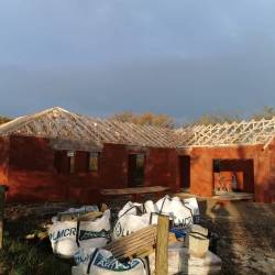 Cr�ation d'une charpente sur le secteur de Blain - suite