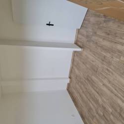 Pose de parquet dans une construction neuve -Secteur de Blain